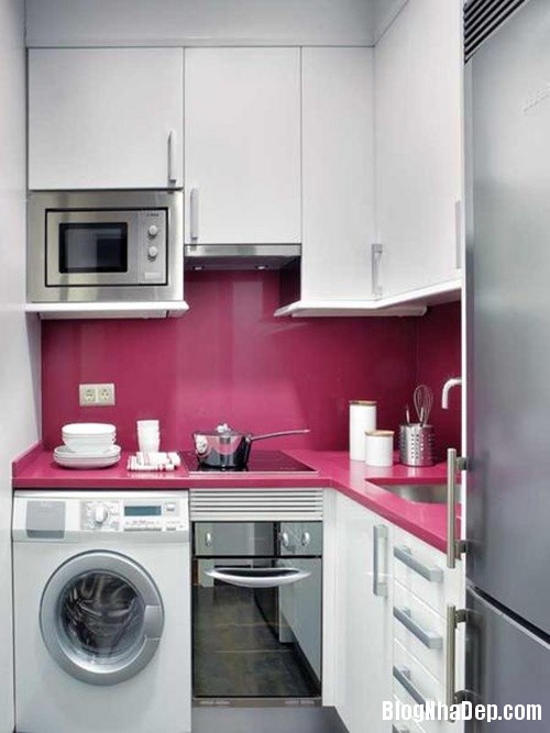 Ngắm căn hộ 45m2 được sử dụng gam tím hồng mà không ‘sến’