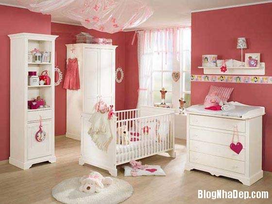 Những căn phòng ngọt lịm, đáng yêu cho trẻ sơ sinh