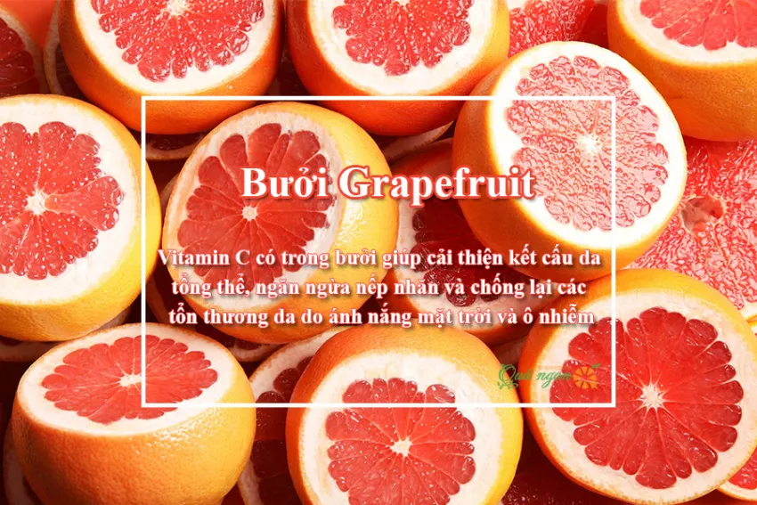 10 Lợi ích sức khỏe tuyệt vời của bưởi đỏ Grapefruit