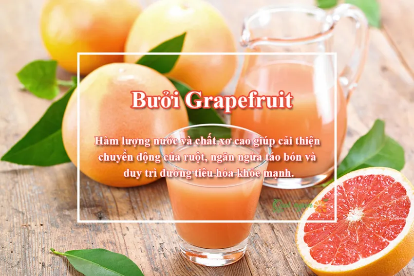 10 Lợi ích sức khỏe tuyệt vời của bưởi đỏ Grapefruit