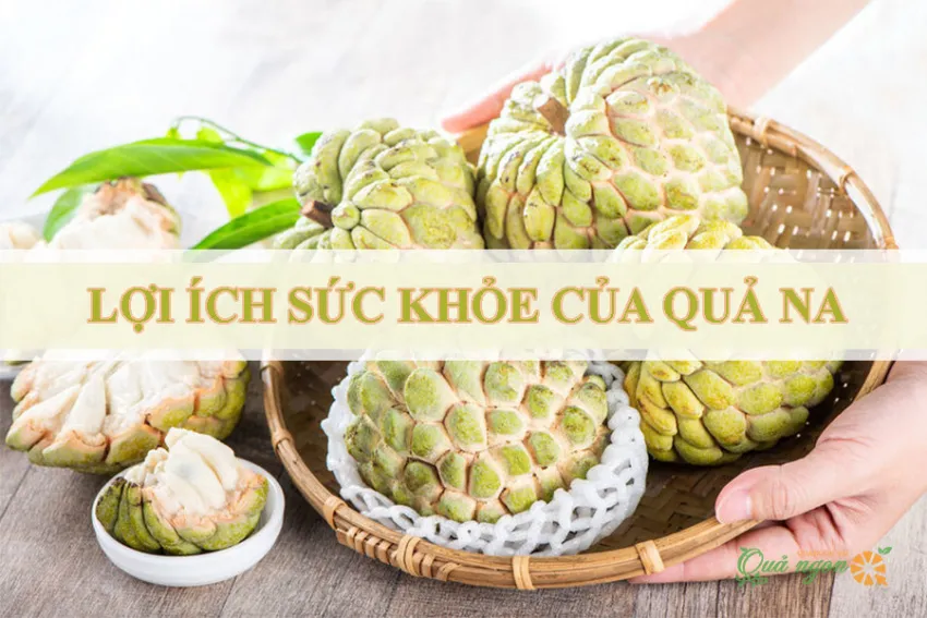 9 Lợi ích tuyệt vời của quả na đối với sức khỏe