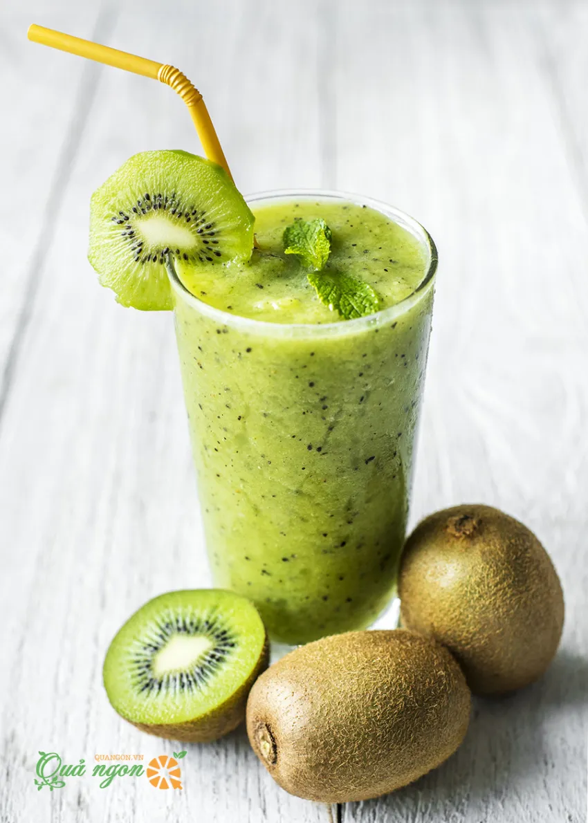 Bật mí 3 công thức làm sinh tố kiwi nhớ mãi không quên