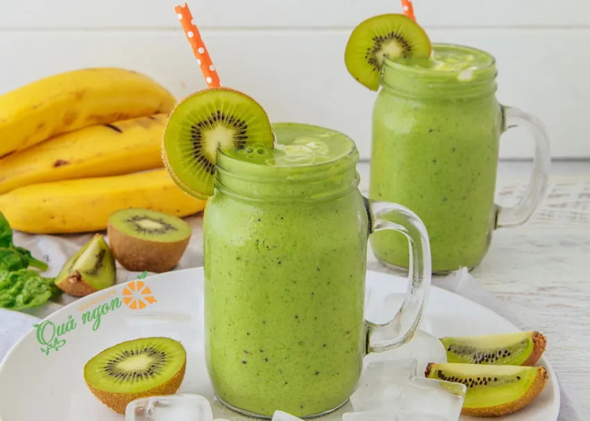 Bật mí 3 công thức làm sinh tố kiwi nhớ mãi không quên