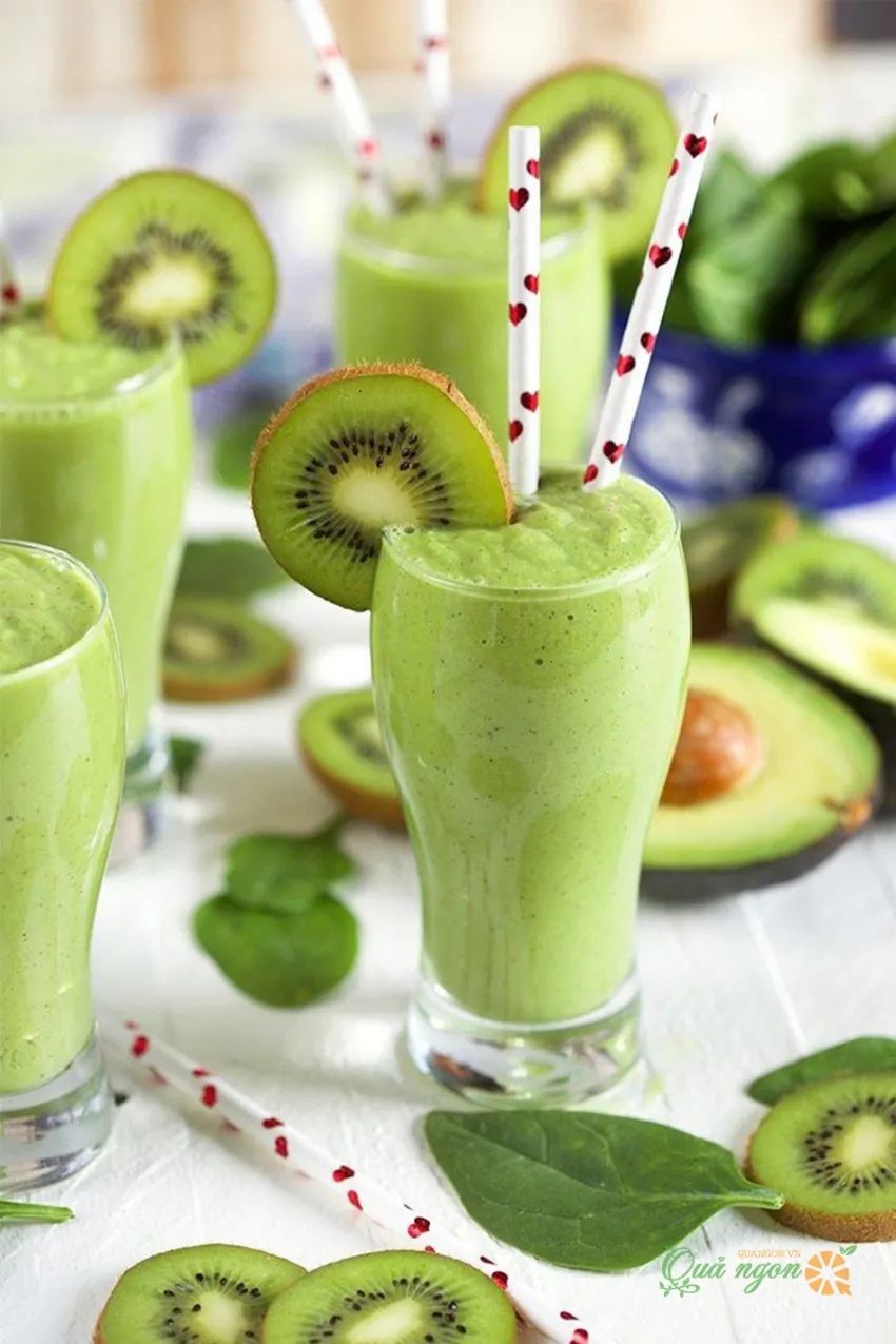 Bật mí 3 công thức làm sinh tố kiwi nhớ mãi không quên