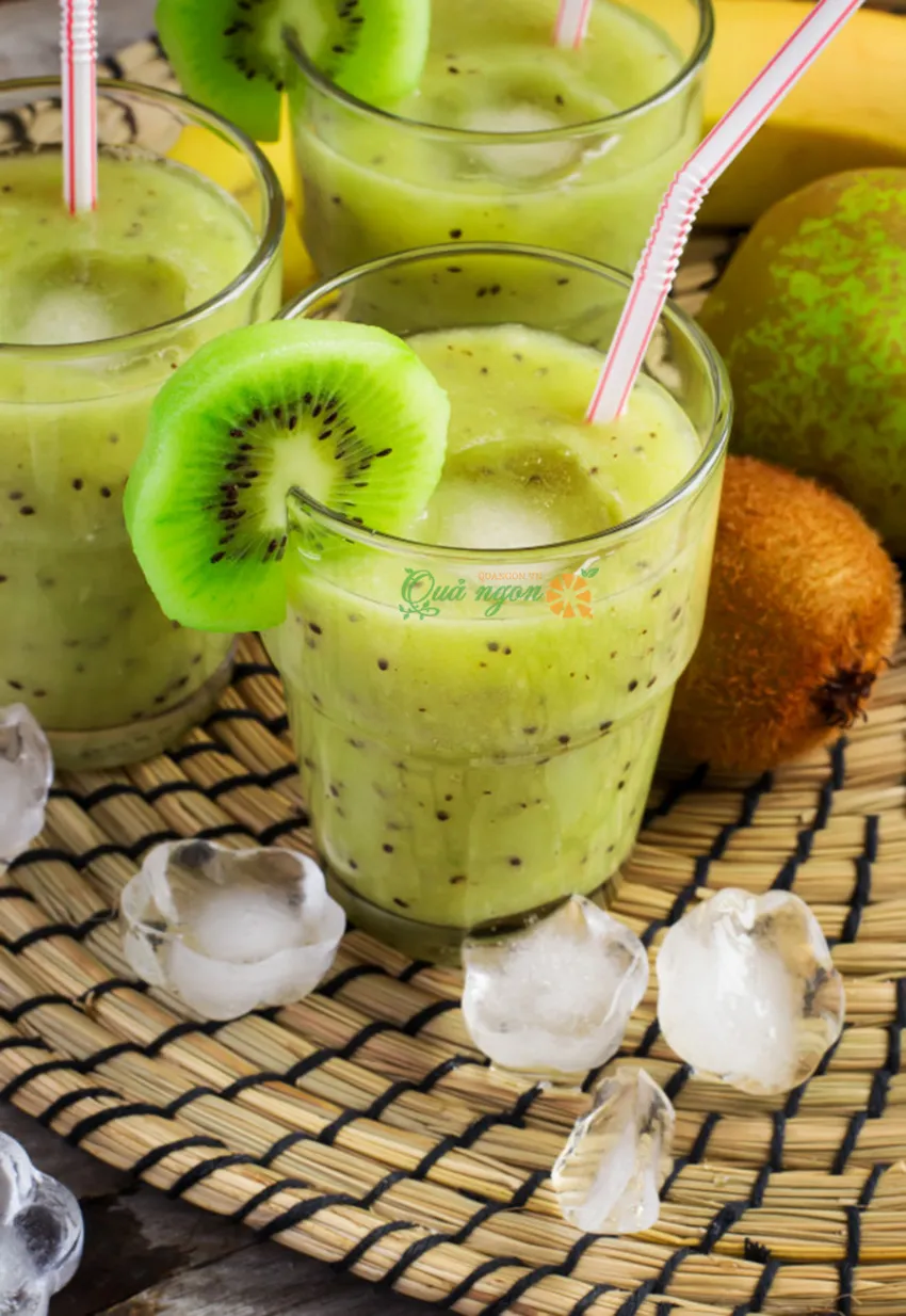 Bật mí 3 công thức làm sinh tố kiwi nhớ mãi không quên