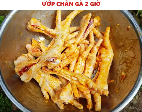 Cách làm chân gà nướng mật ong sa tế cực hấp dẫn