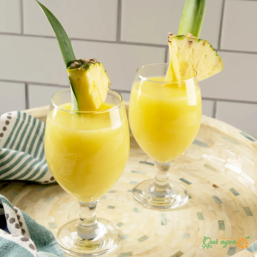 Cocktail Pina colada: Nước ép dứa dừa giải khát mùa hè