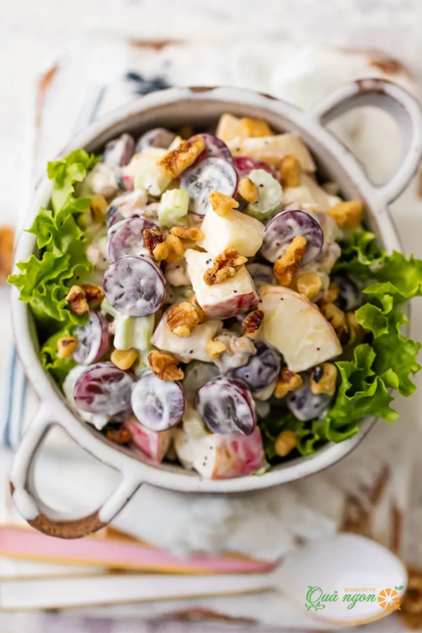 Công thức làm salad trái cây sốt mayonnaise