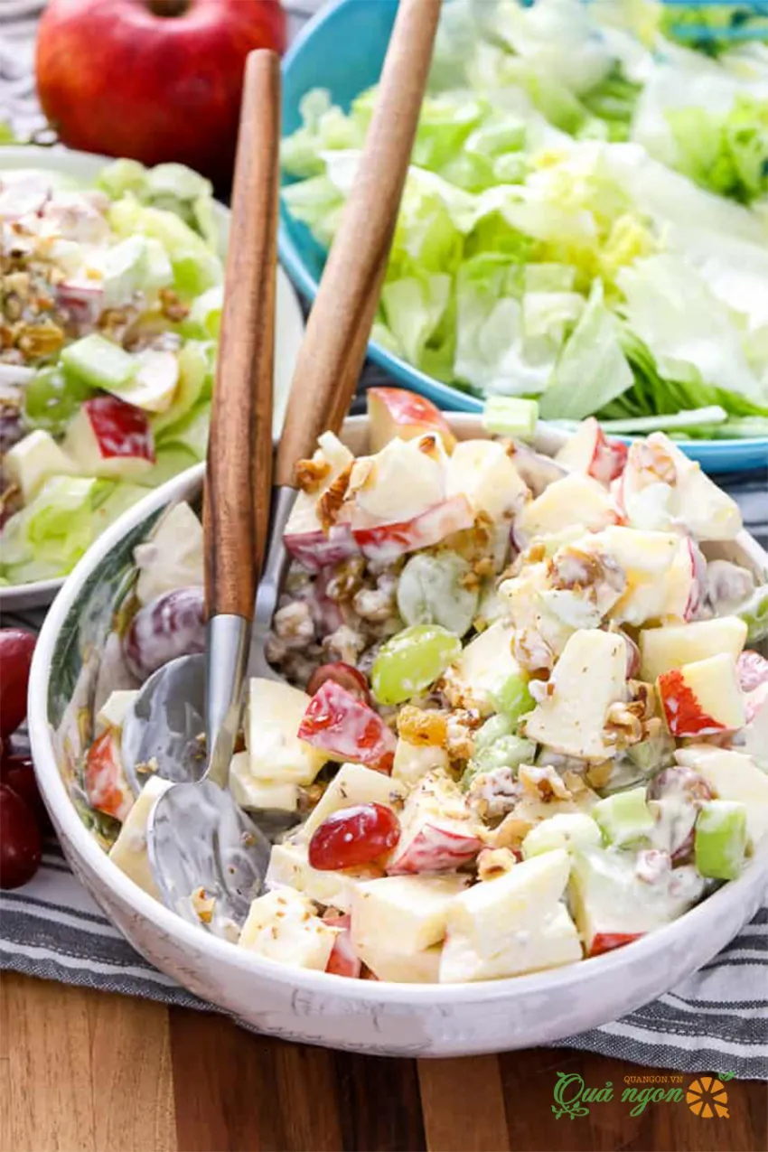 Công thức làm salad trái cây sốt mayonnaise