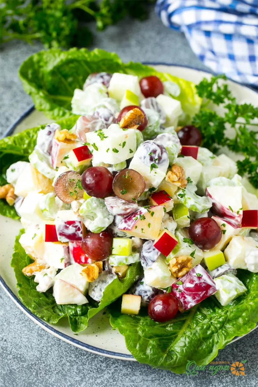 Công thức làm salad trái cây sốt mayonnaise