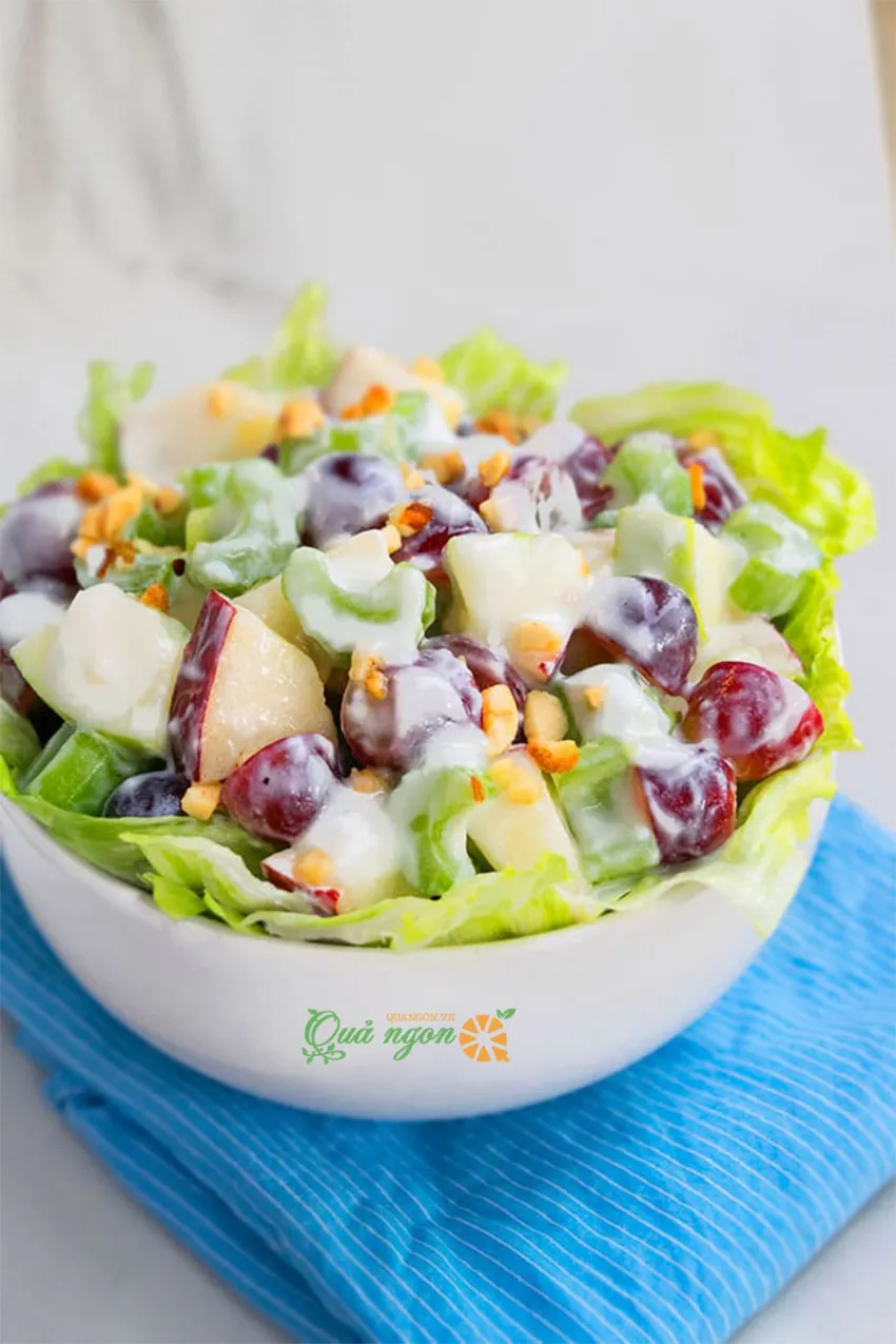 Công thức làm salad trái cây sốt mayonnaise