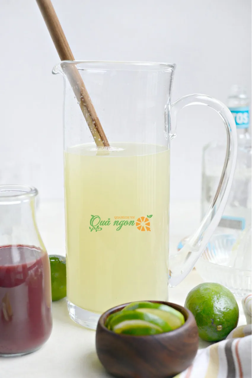 Công thức pha chế Cocktail Margaritas Việt Quất