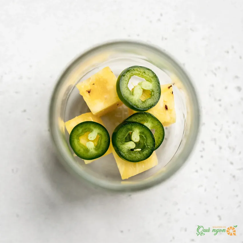 Công thức pha chế Margarita Jalapeno Dứa