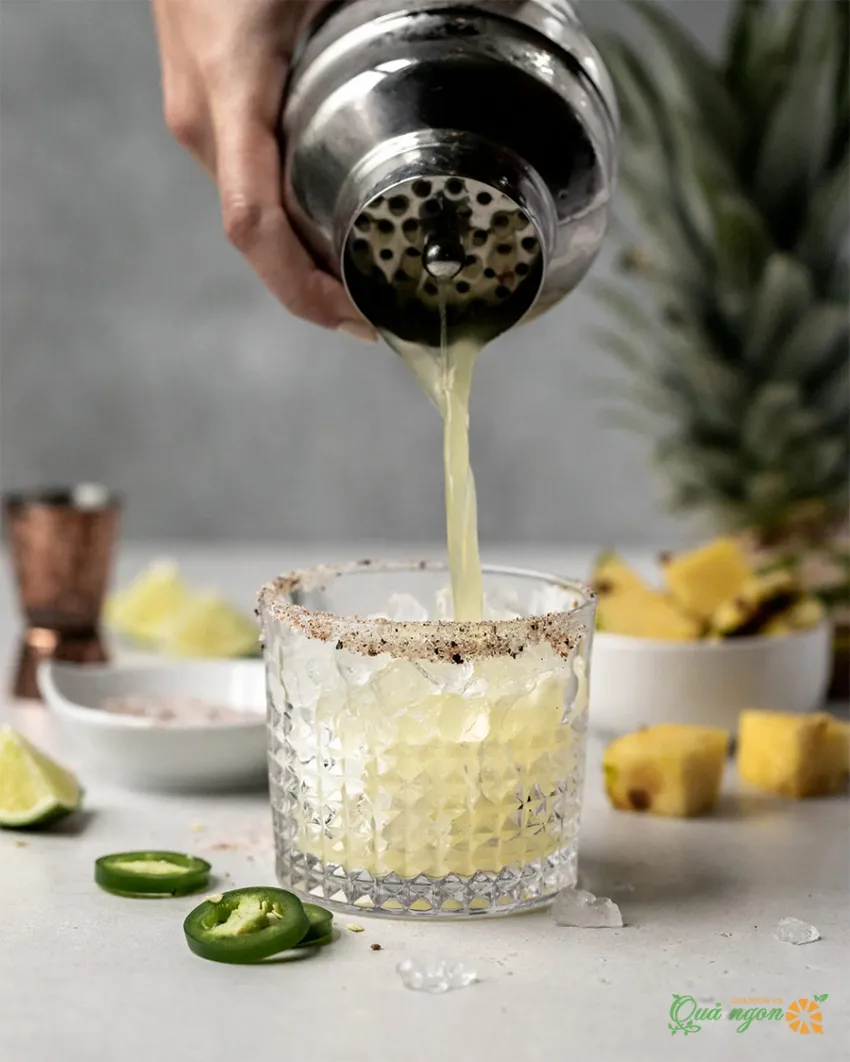 Công thức pha chế Margarita Jalapeno Dứa