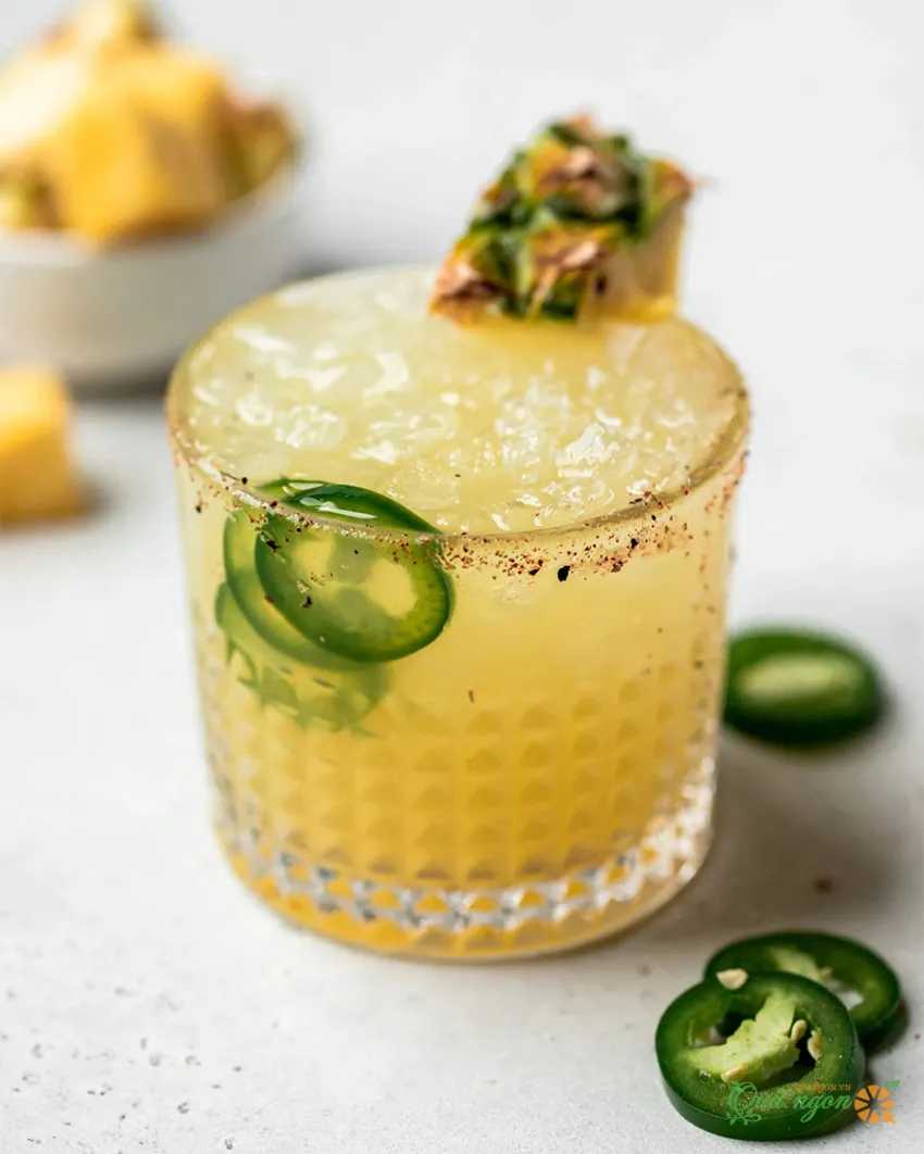 Công thức pha chế Margarita Jalapeno Dứa