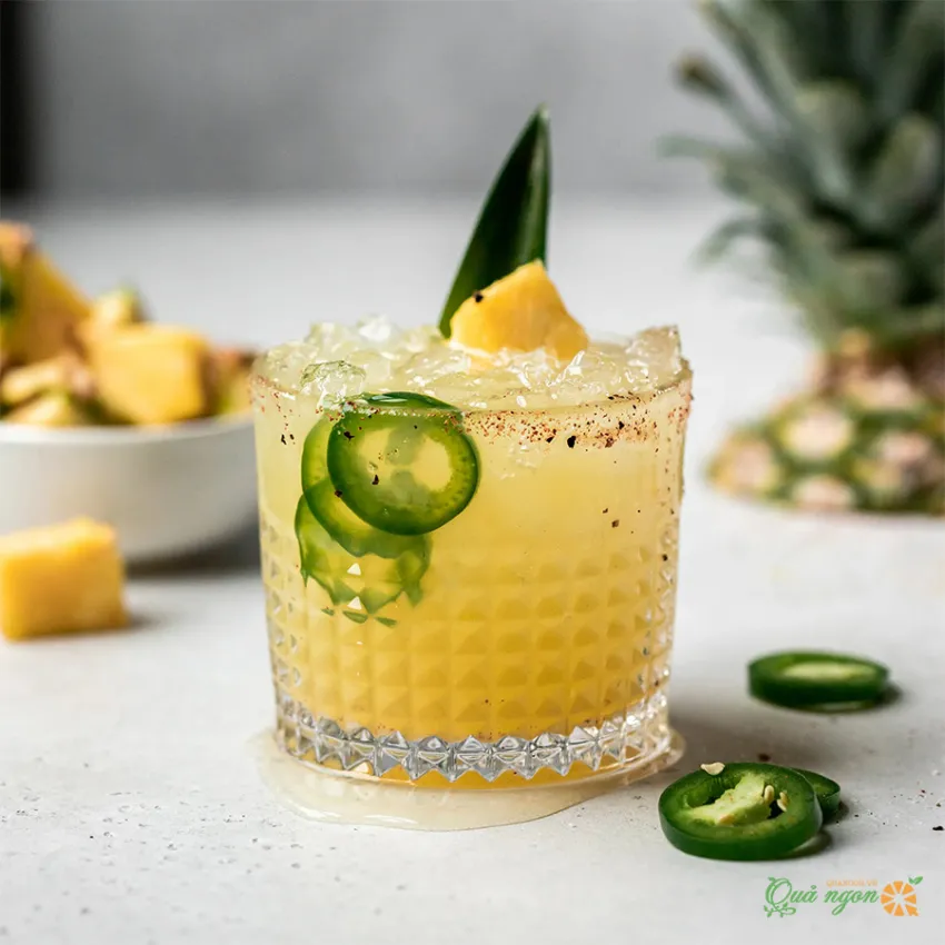 Công thức pha chế Margarita Jalapeno Dứa