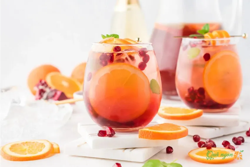 Công thức Sangria lựu tốt nhất cho mọi bữa tiệc