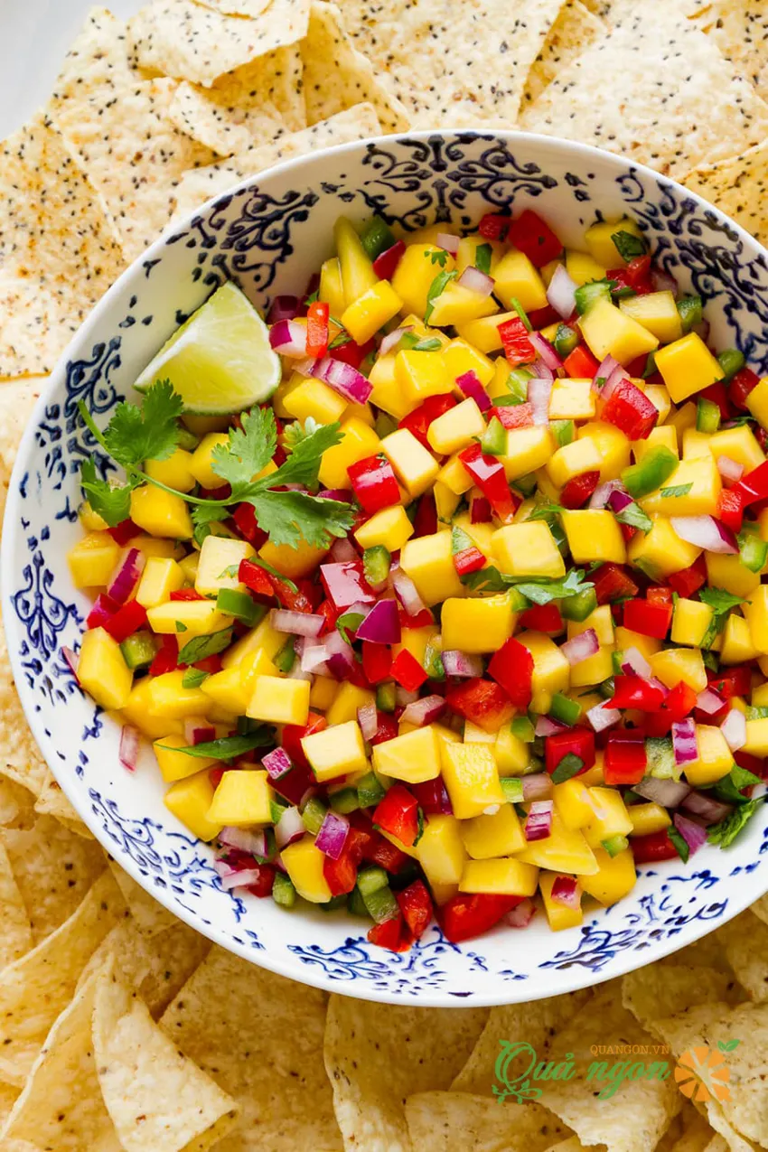 Gợi ý cách làm salad xoài kiểu Mexico thay đổi khẩu vị