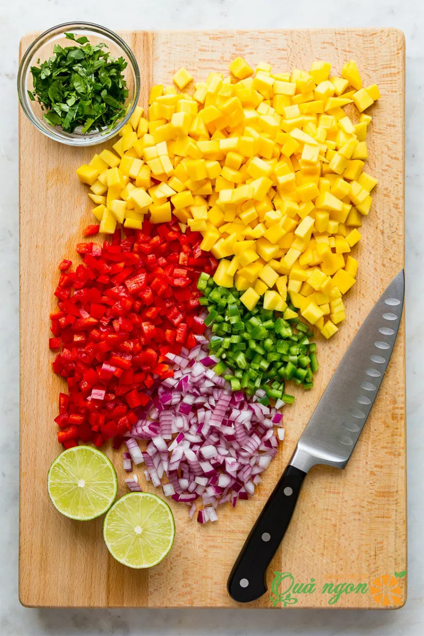 Gợi ý cách làm salad xoài kiểu Mexico thay đổi khẩu vị