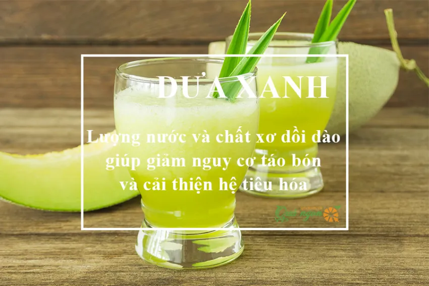 Lợi ích đáng ngạc nhiên của Dưa xanh Honeydew