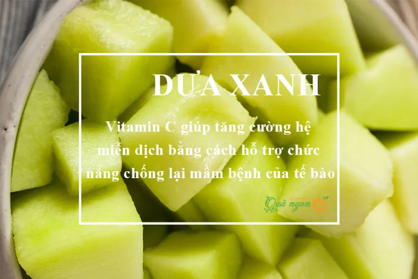 Lợi ích đáng ngạc nhiên của Dưa xanh Honeydew